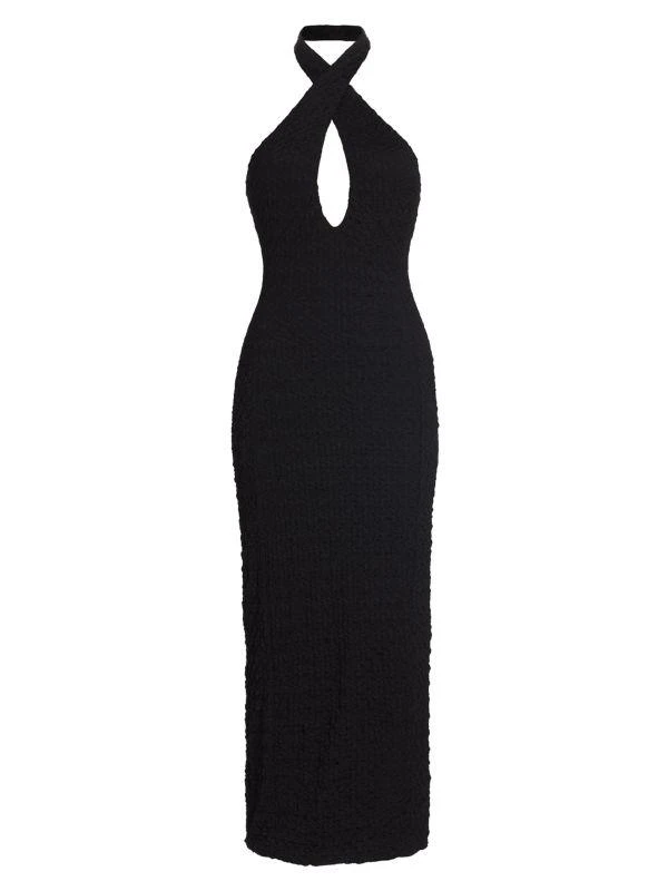 LaMarque Milca Textured Keyhole Dress 1