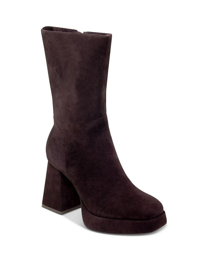 Charles David Women's Verity Block Heel Mid Calf Boots 1
