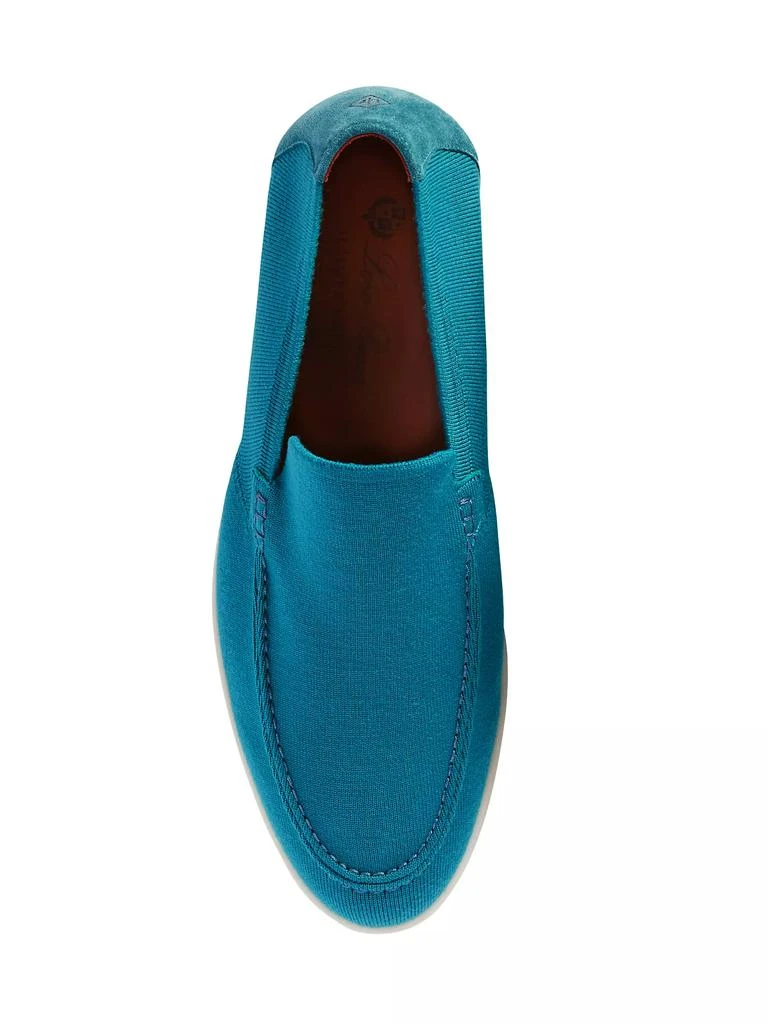 Loro Piana Summer Knit Walk Wish Loafers 5