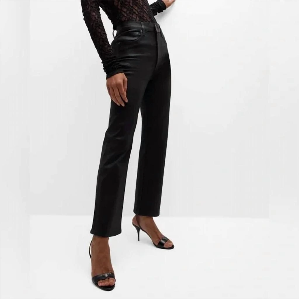 FRAME Frame - Le Sleek Straight Coated Jeans 3