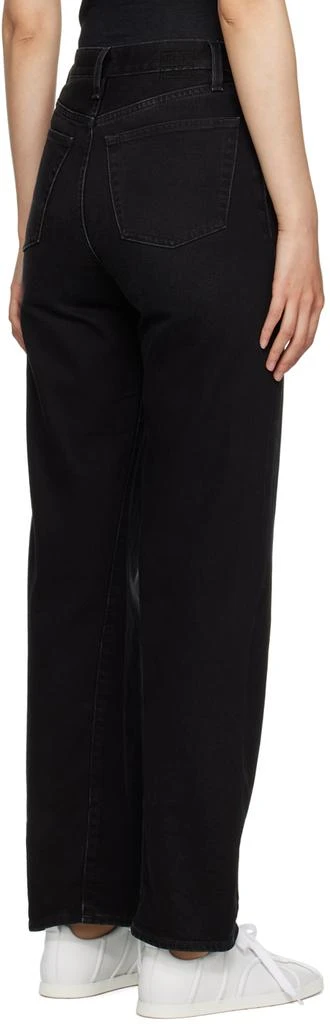 Totême Black Twisted Seam Jeans 3