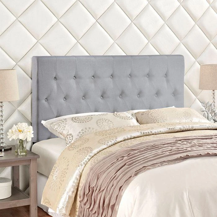 Modway Clique Upholstered Fabric Headboard, King 2