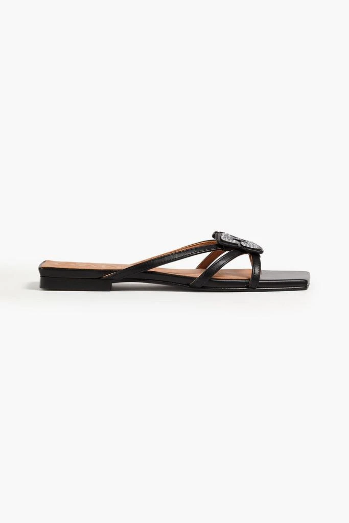 Ganni Embellished sandals 1