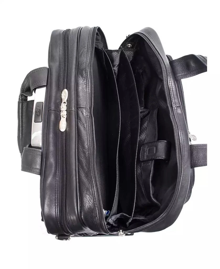 McKlein Gold Coast, 17" Patented Detachable -Wheeled Laptop Briefcase 3