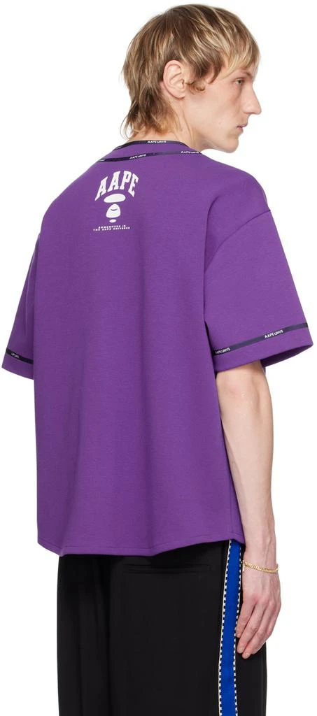 AAPE by A Bathing Ape Purple Patch Shirt 3