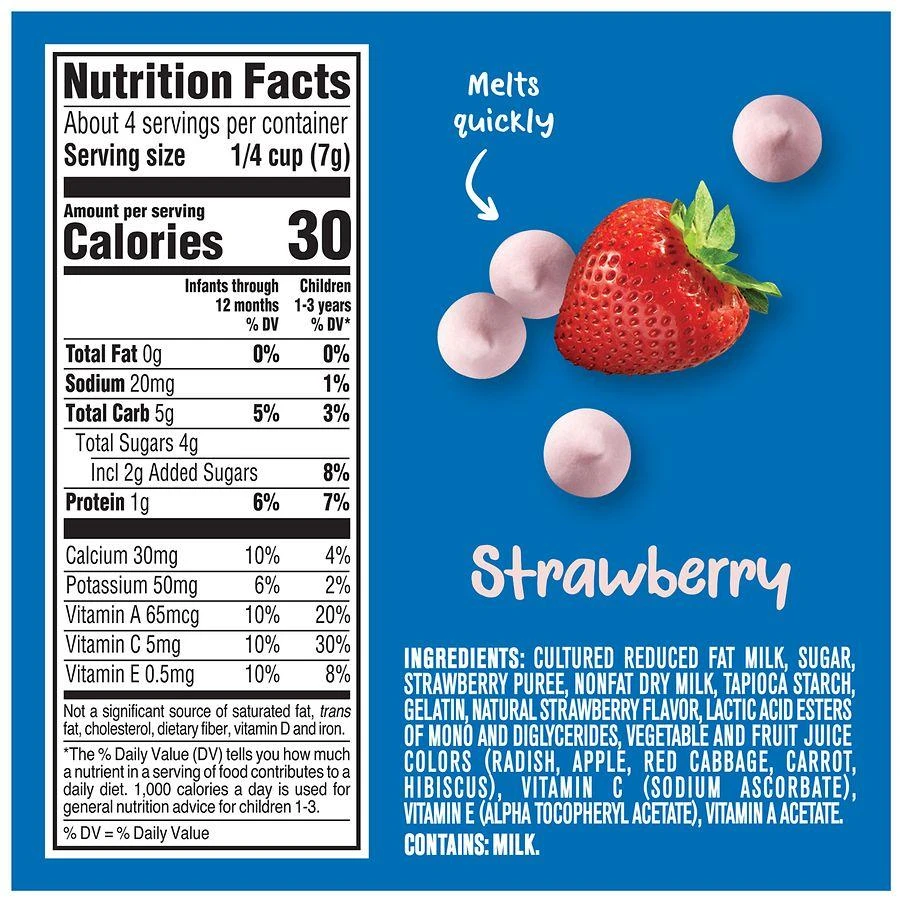 Gerber Yogurt Melts Strawberry, Strawberry 4