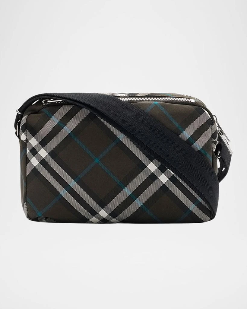 Burberry Men
s Classics Check Crossbody Bag 3