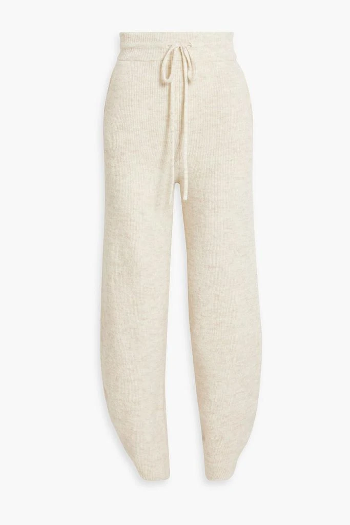 Holden Chalet mélange ribbed-knit track pants 1