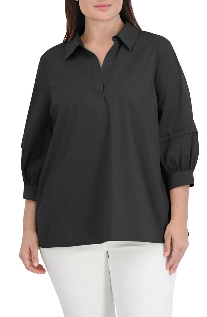 FOXCROFT Frankie Button-Up Shirt 1