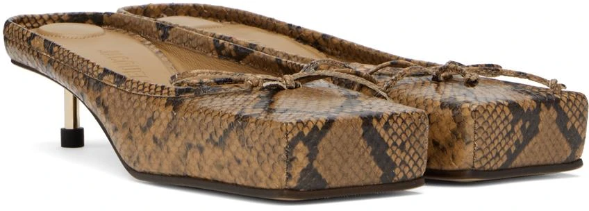 Jacquemus Brown 'Les Mules Basses Ballet' Mules 4