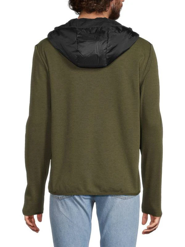 J. Lindeberg Gregory Mixed-Media Hooded Jacket 2