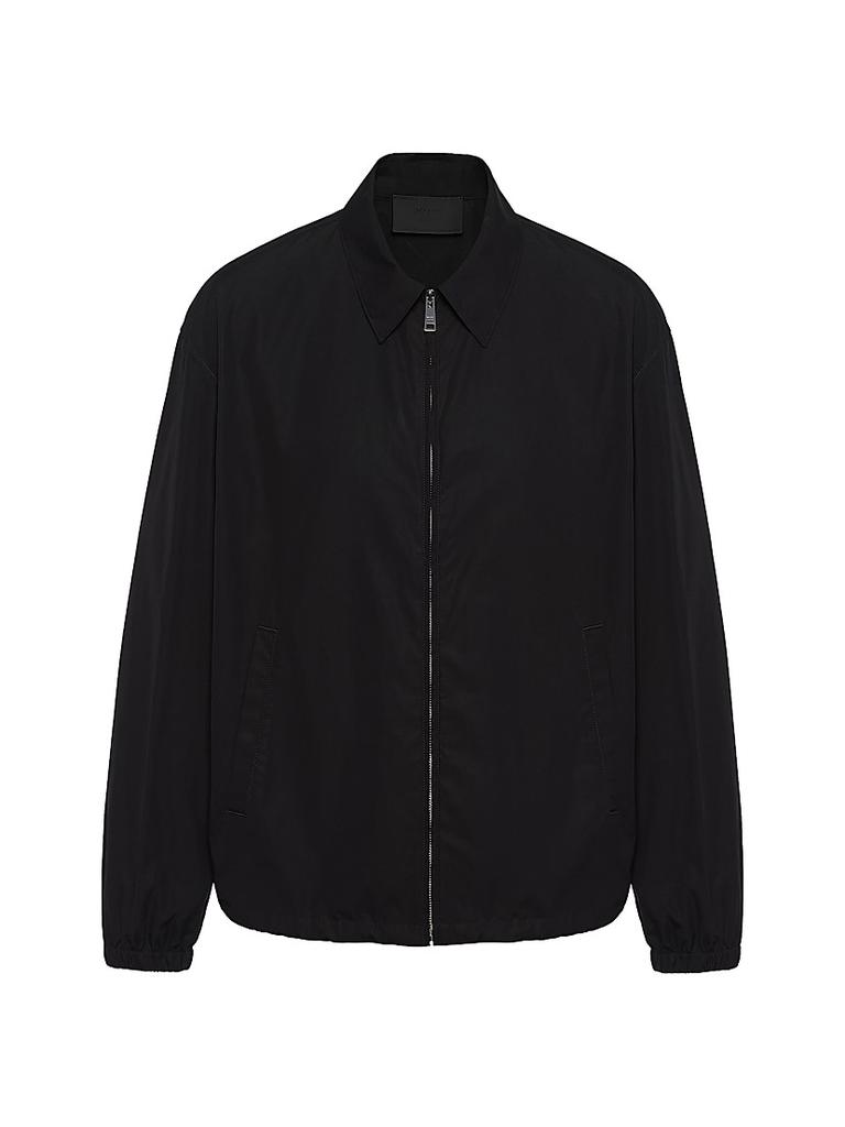 Prada Prada Triangle-Logo Zipped Coat - Jackets - Free