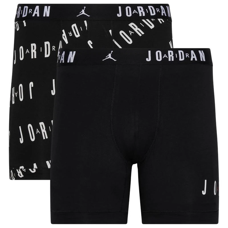 Jordan Jordan Flight Cotton Essential 2 Pack Boxer Briefs - Men's 1