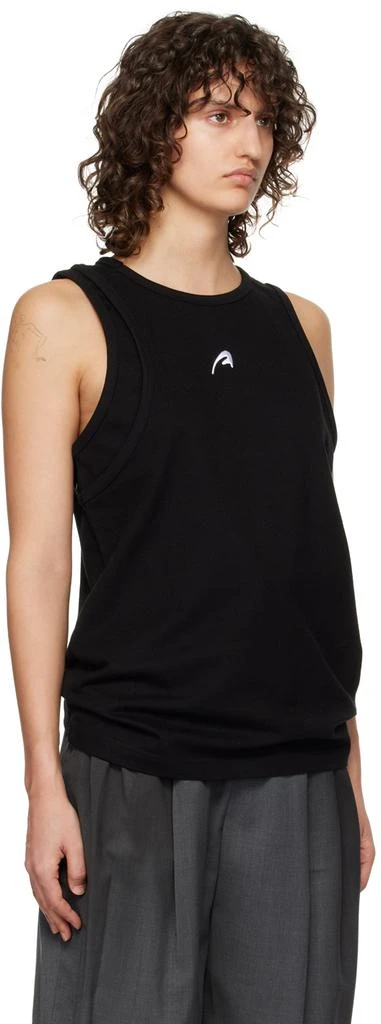 ADER error Black Layered Tank Top 2