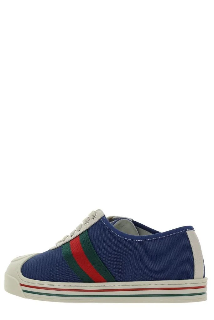 Gucci Gucci Kids Round Toe Lace-Up Sneakers 3