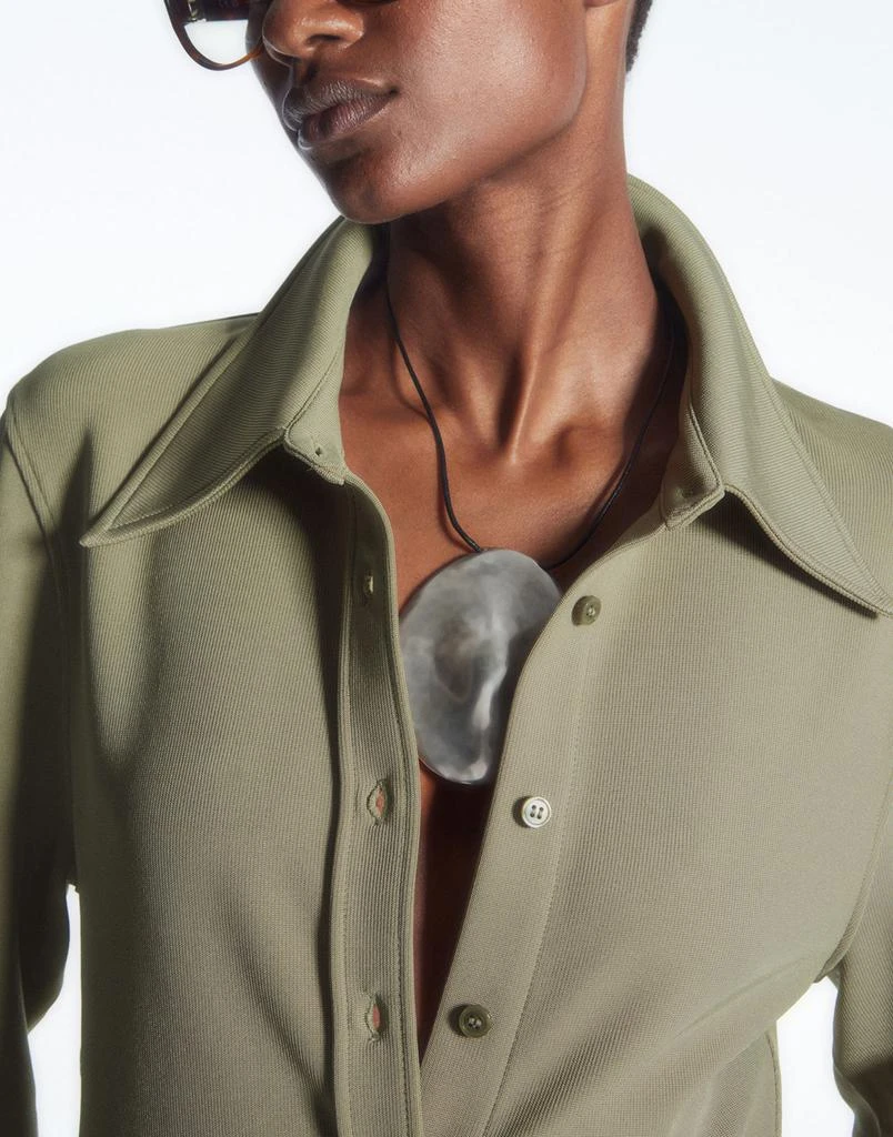 cos Solid color shirts 
blouses 5