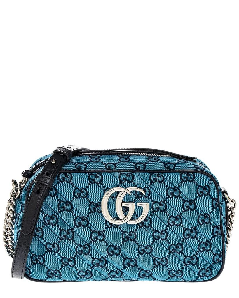 Gucci Gucci GG Marmont Small Canvas Camera Bag 1