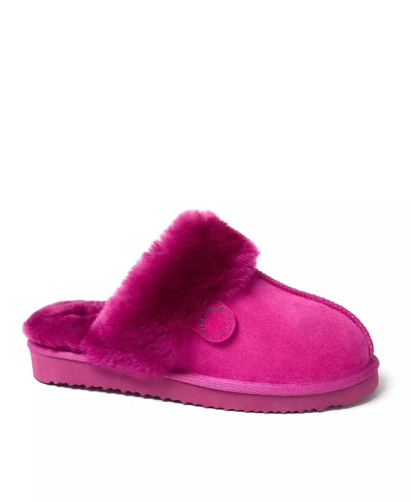 Dear Foams Women's Sydney Genuine Shearling Scuff Slipper 1
