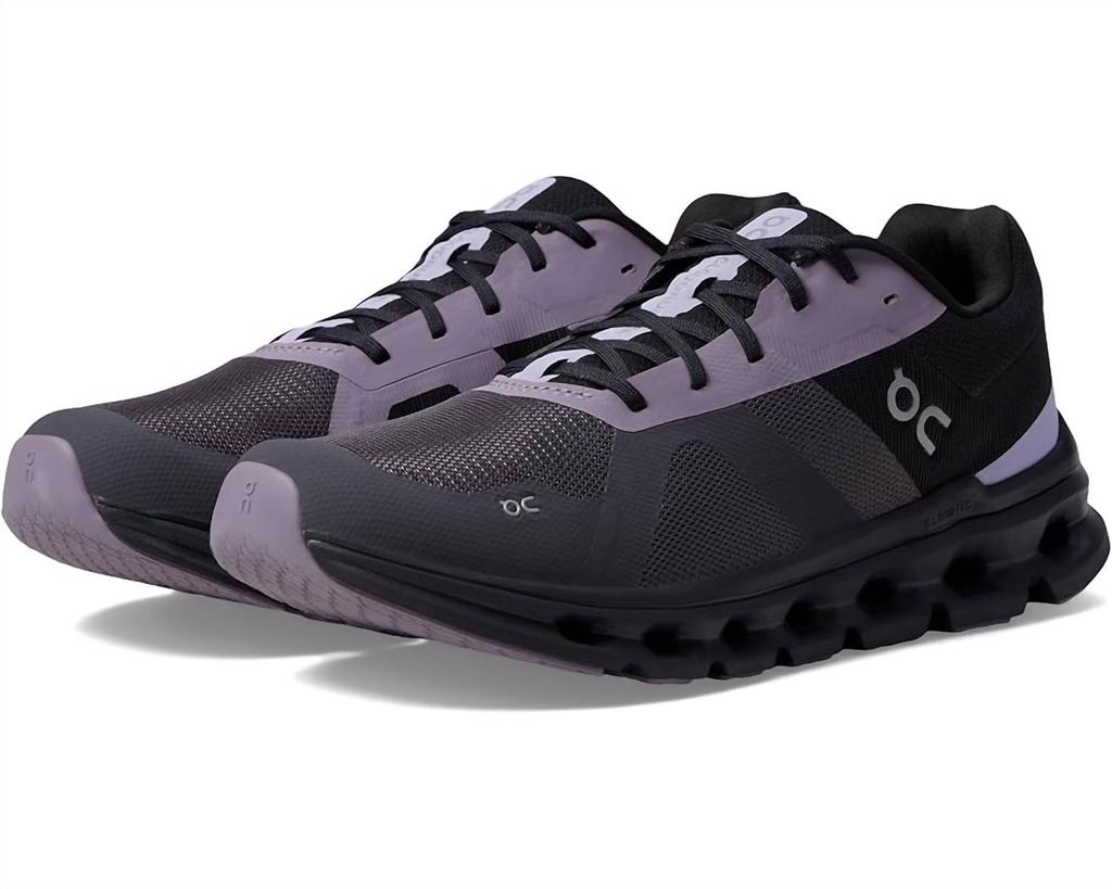 On Running Men's Cloudrunner 1 Running Shoes ( D Width ) In Iron/black