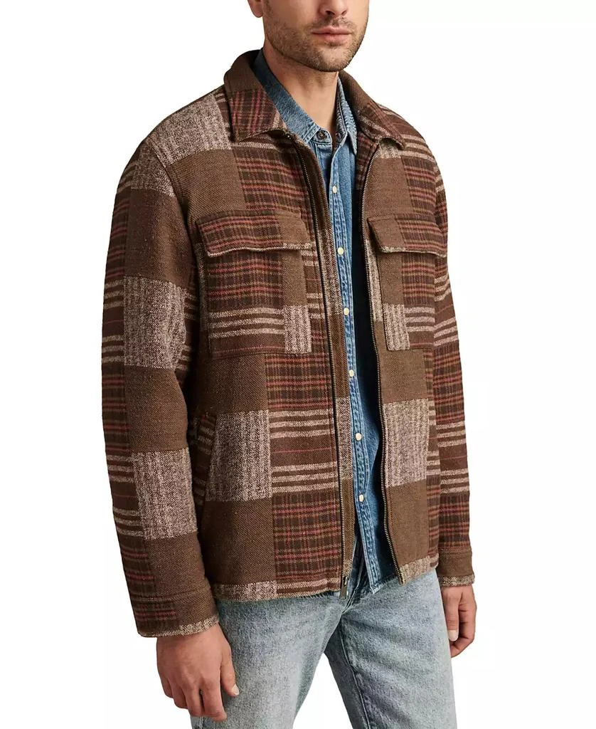 Lucky Brand Men's Patchwork Chore Coat 3