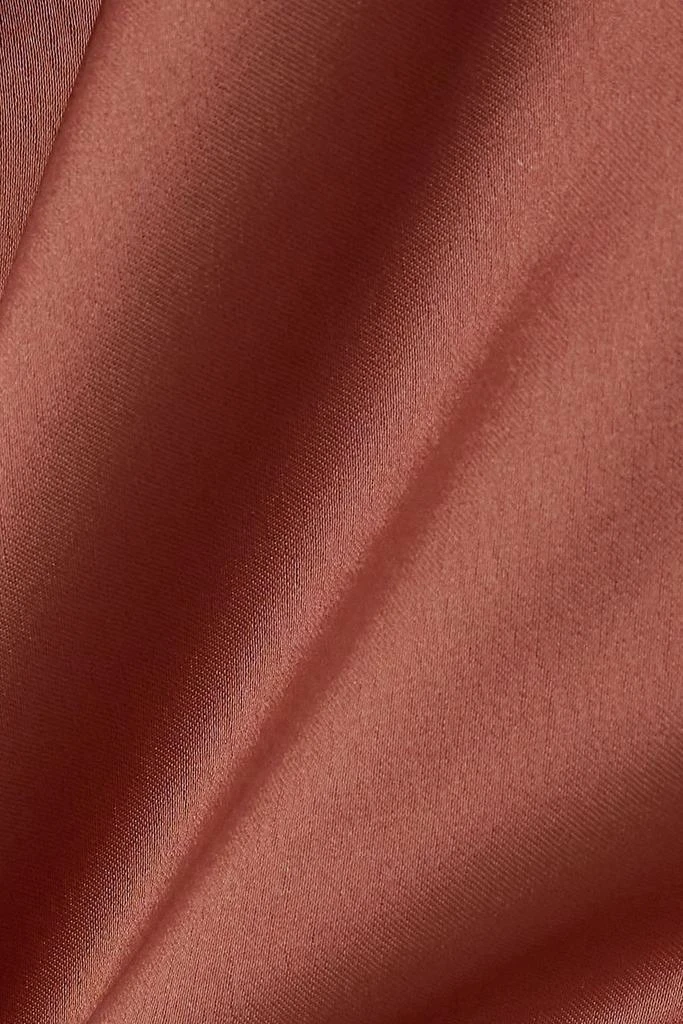 Nanushka Petra draped satin tank 4
