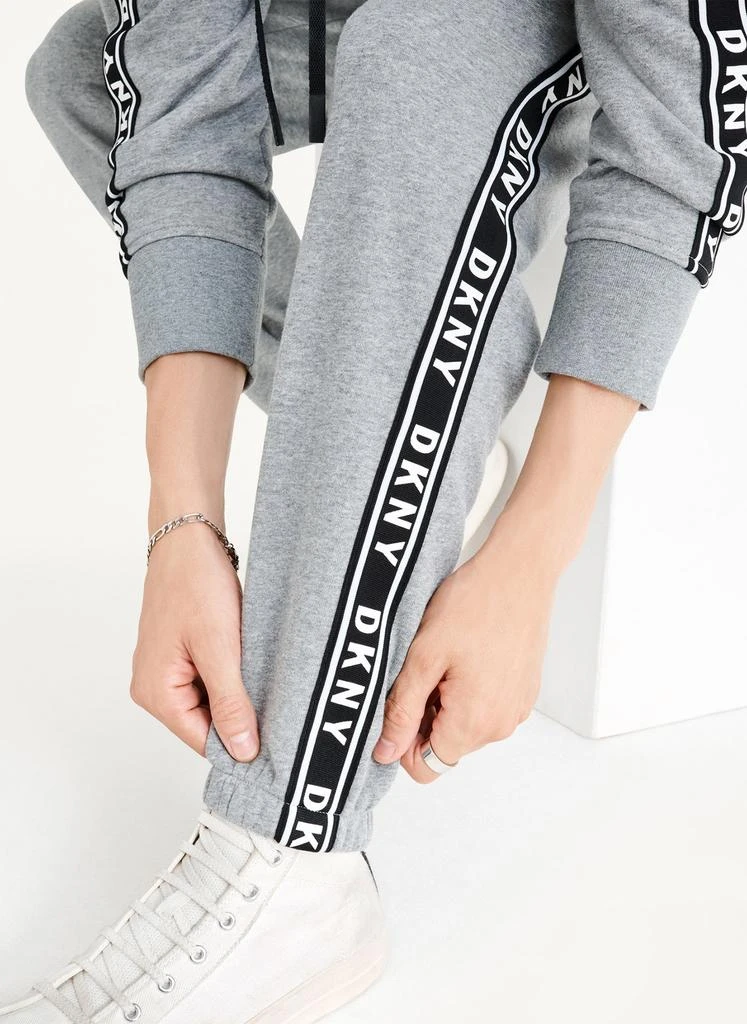 DKNY French Terry Taped Logo Pant 5