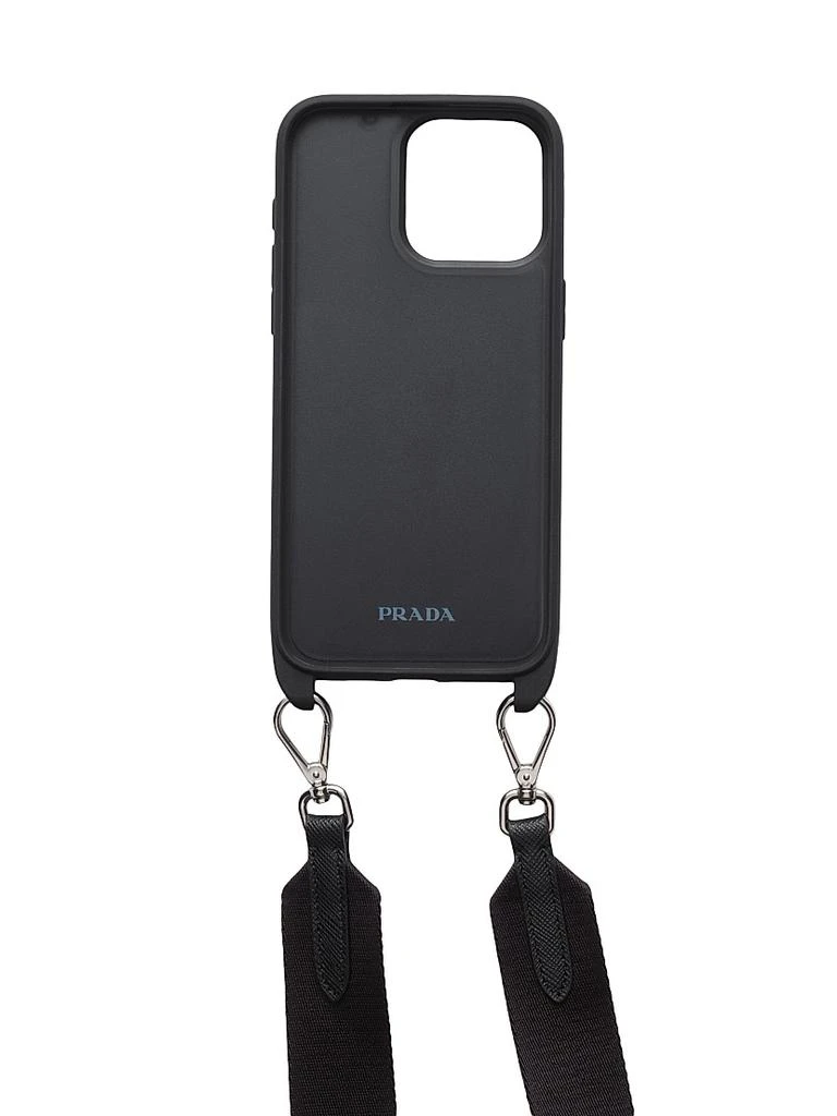 Prada Saffiano Leather Cover for iPhone 15 Pro Max 2