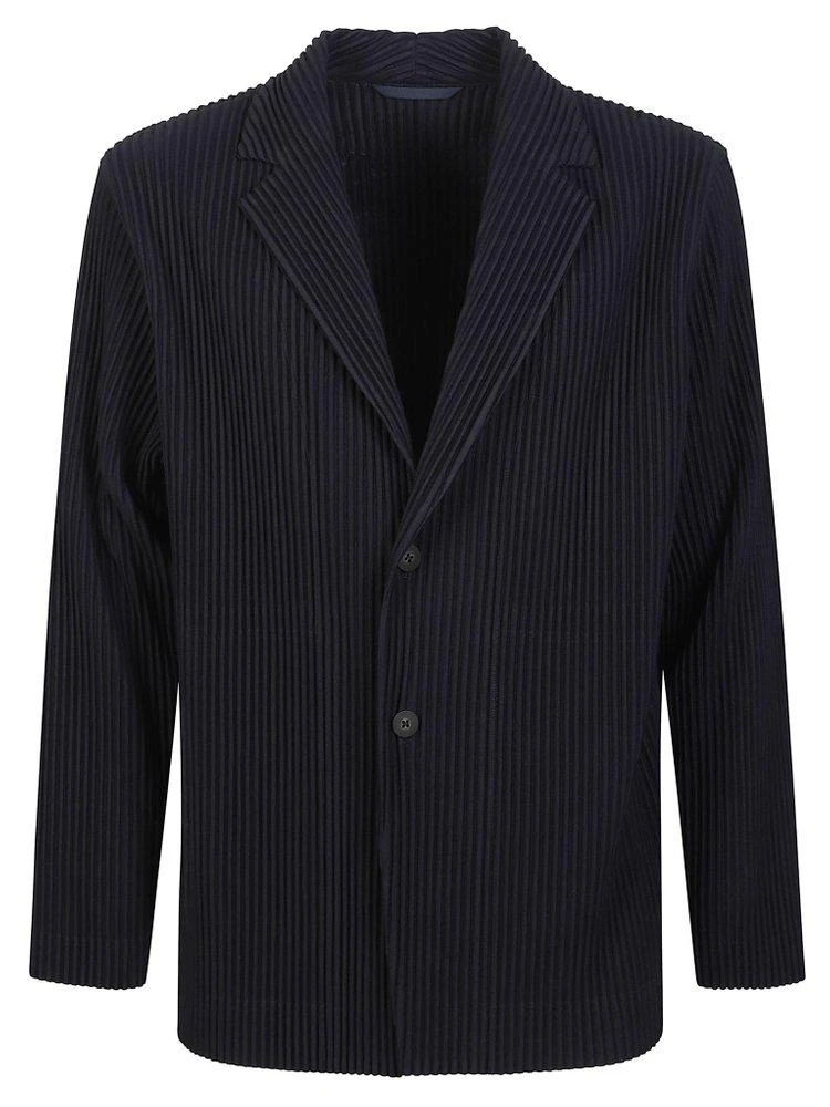 Homme Plissé Issey Miyake Homme Plissé Issey Miyake Single-Breasted Pleated Blazer from Cettire