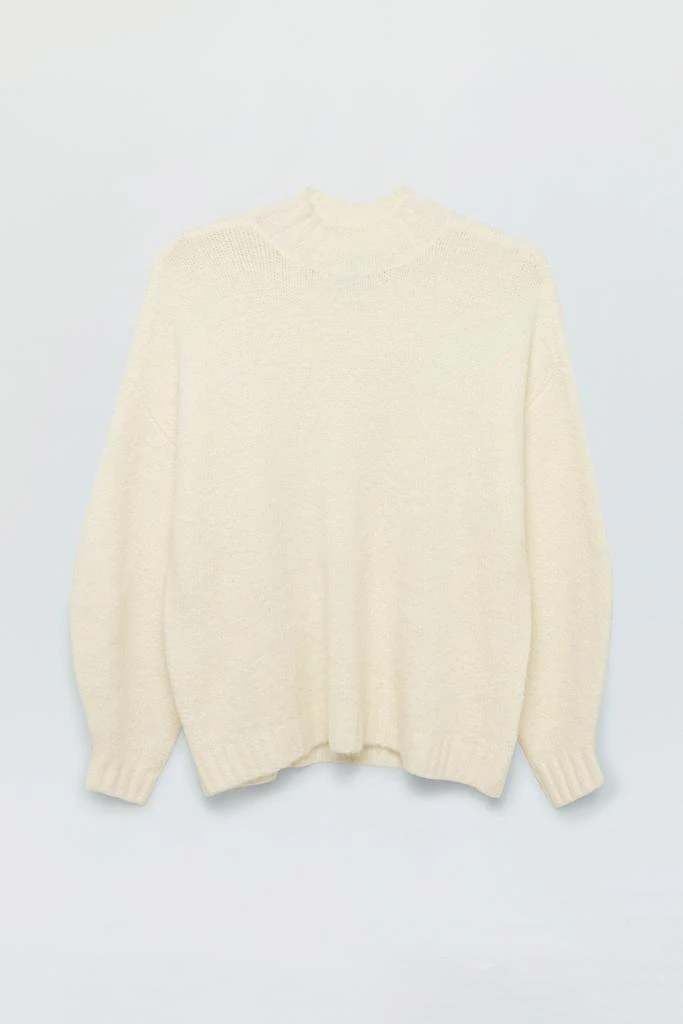 Pistola Denim Carlen Mock Neck Sweater - Ecru 4