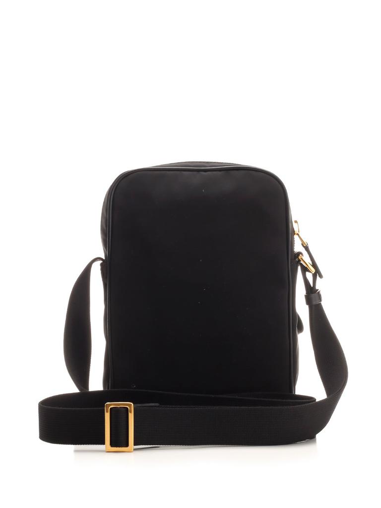 ショルダーバッグ TOM FORD BLACK LEATHER SMALL MESSENGER CROSSBODY BAG TOM FORD Small Leather Messenger Bag | Black | FARFETCH
