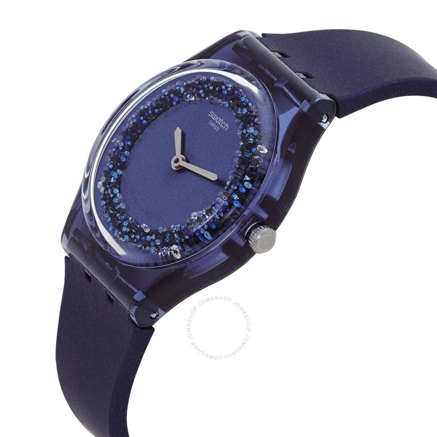 Swatch Sideral Blue Quartz Blue Dial Men's Watch GN269