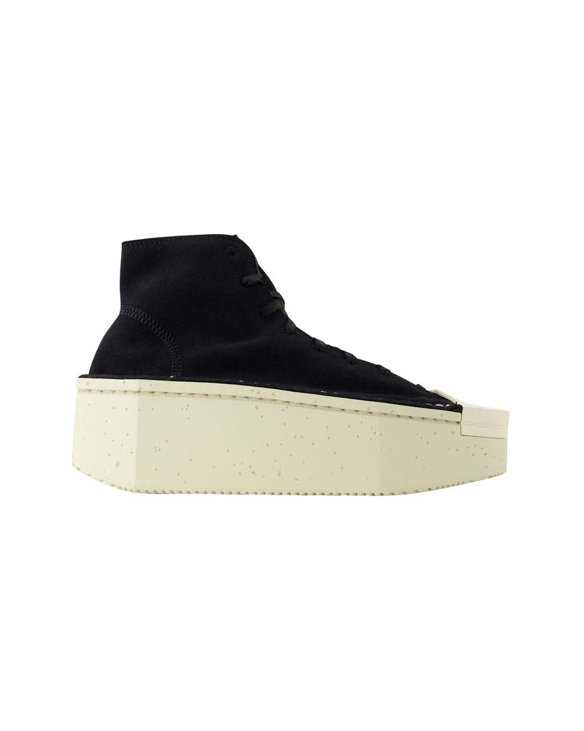 スニーカー Renga Hi Sneakers - Y-3 - Leather - Black/White Y-3 Renga Hi Sneakers - - Leather - Black/White - Sports
