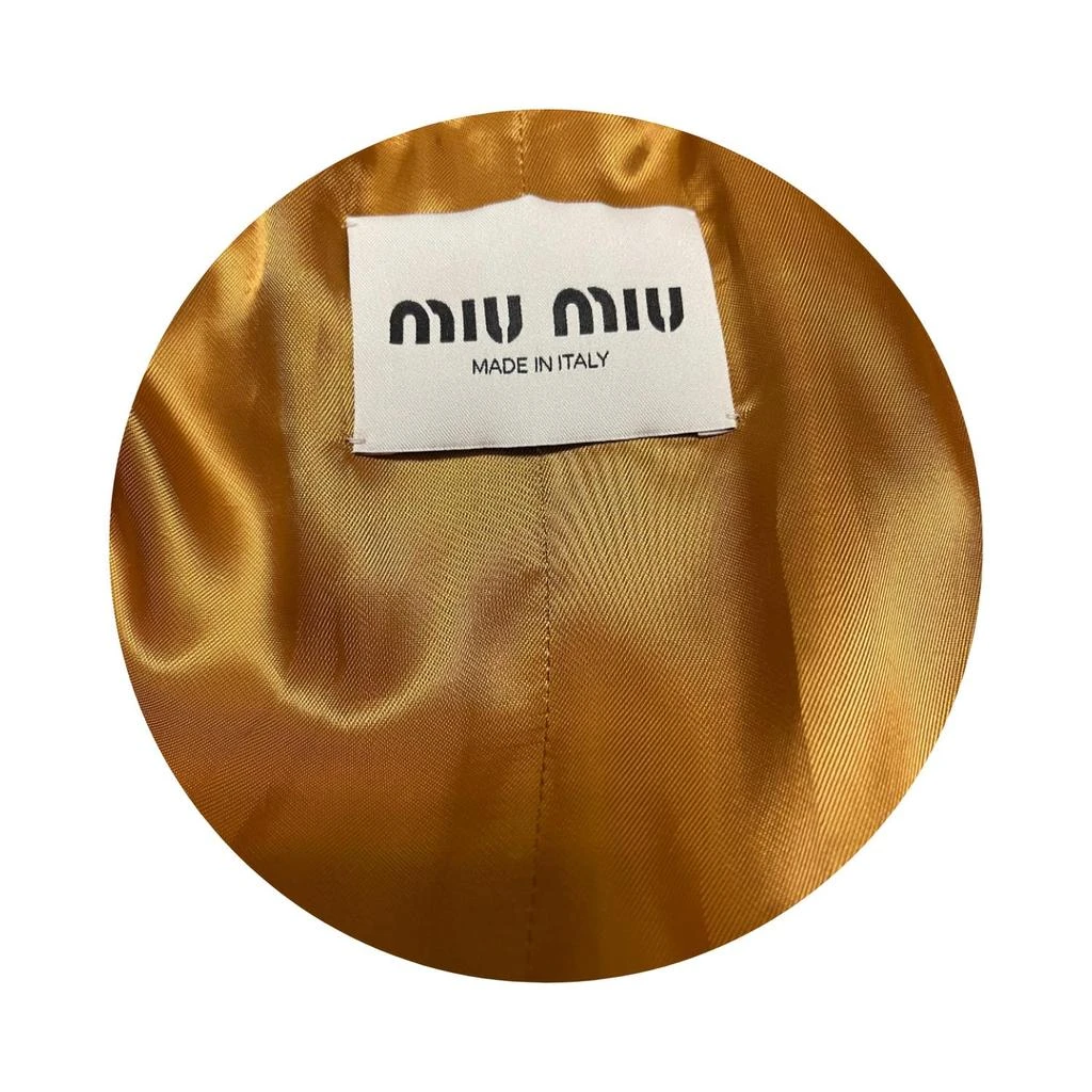 Miu Miu Miu Miu - Pre-loved Women
s Suede Jacket 4