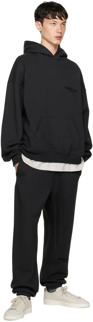 Fear of God ESSENTIALS Black Drawstring Lounge Pants 4