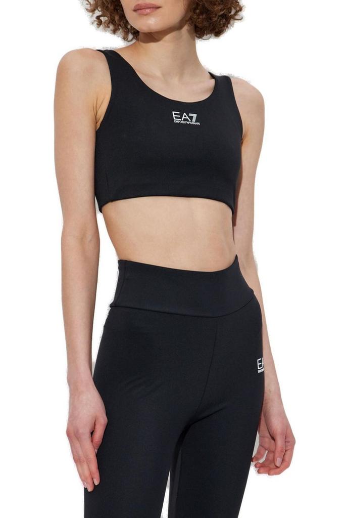 EA7 EMPORIO ARMANI Ea7 Emporio Armani Cropped Training Top