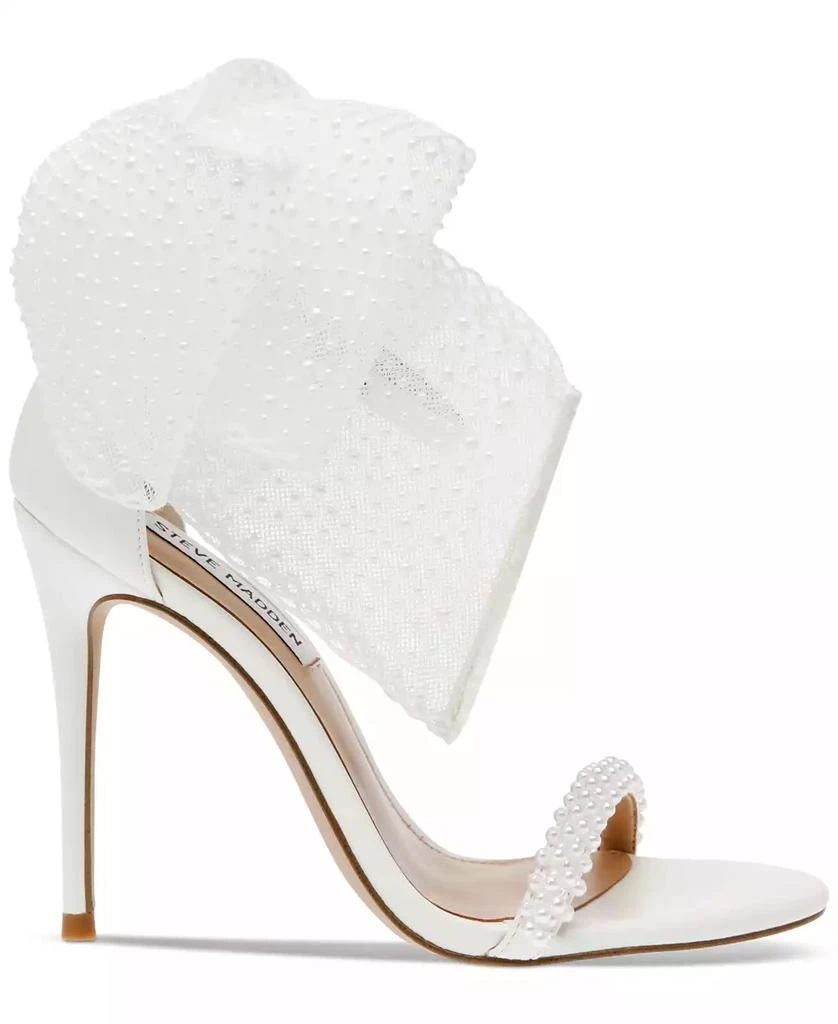 Steve Madden Women's Benni Embellished Bow Dress Sandals 2