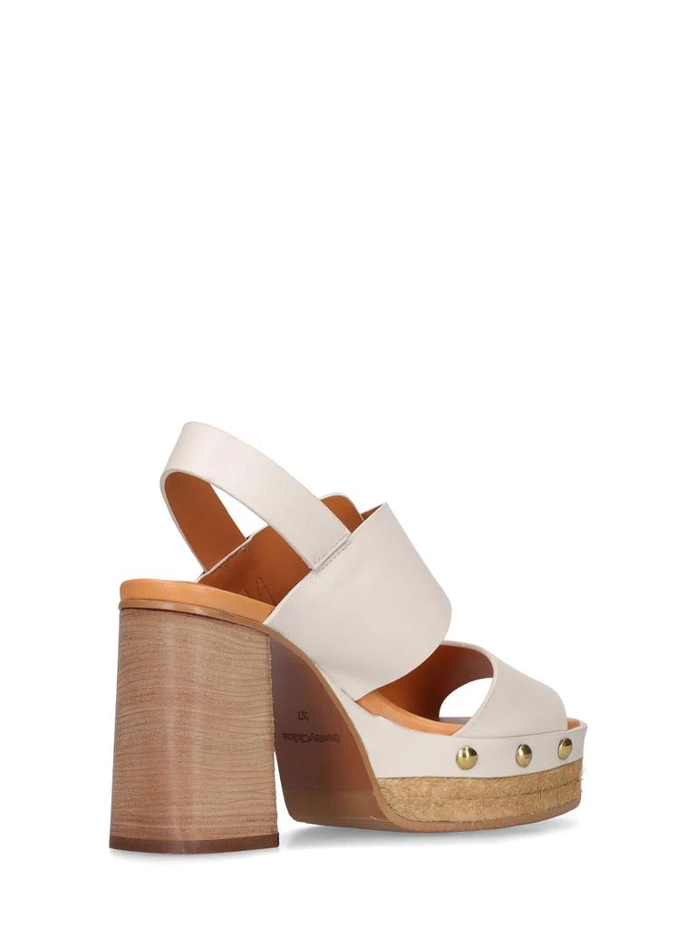 See by Chloé 105mm Joline Leather Platform Sandals 3