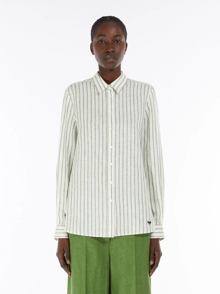 Weekend Max Mara Striped linen shirt 2