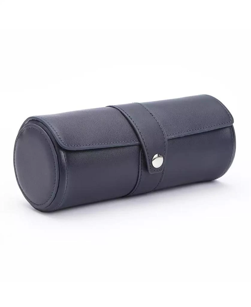 ROYCE New York Suede Lined Travel Watch Roll 3