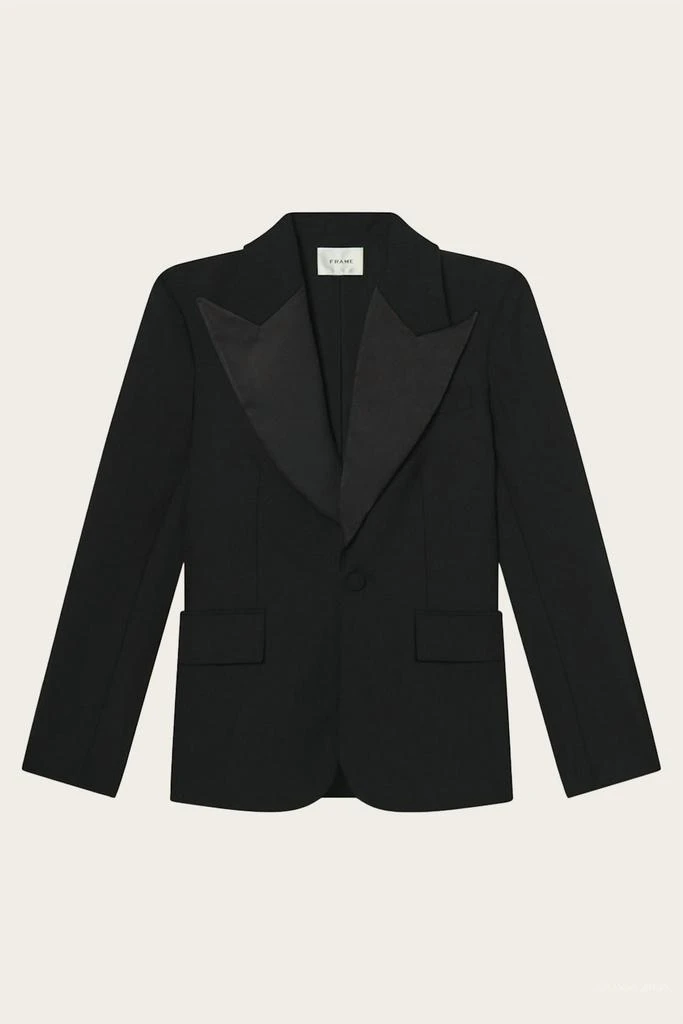 FRAME Frame - Peak Lapel Blazer 3