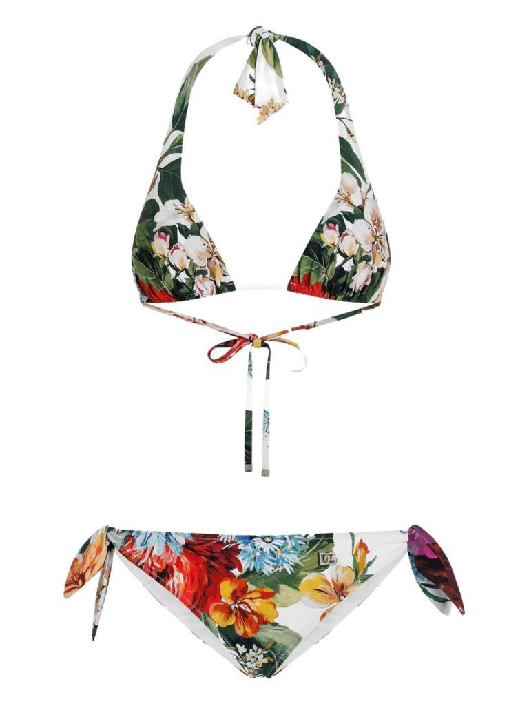 Dolce & Gabbana Dolce & Gabbana Floral Print Bikini Set