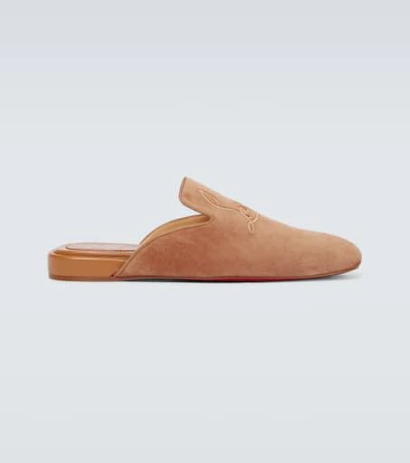 Christian Louboutin Navy Coolito Flat mules 1