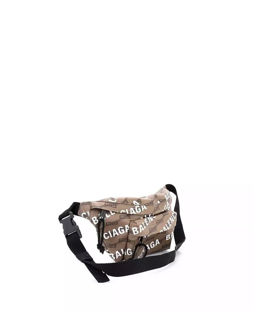Pre-Owned Balenciaga Medium Beltpack Waist Bag Allover Logo BB Monogram Coated Canvas 2