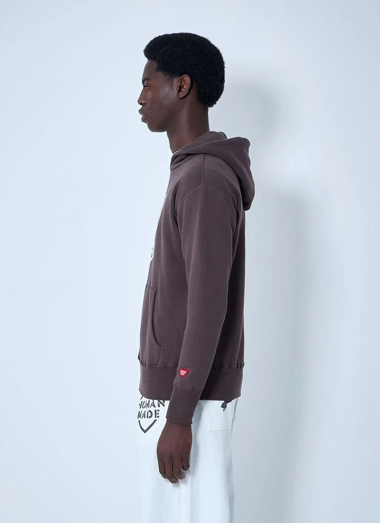 Human Made ogo Motif Hooded Sweatshirt 3