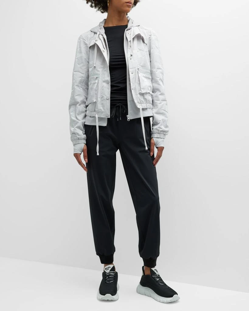 Blanc Noir Skyfall Camo-Print Aviator Jacket 2