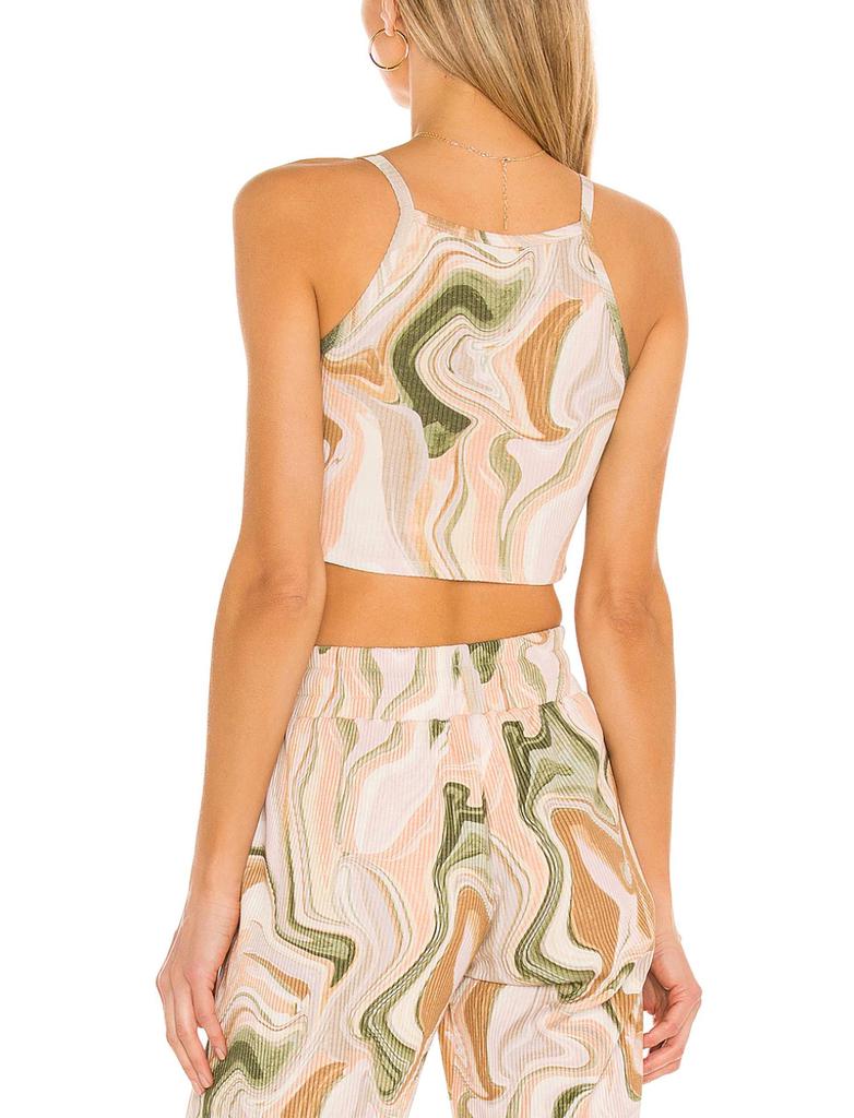 Beach Riot Caylee Tank In Marble