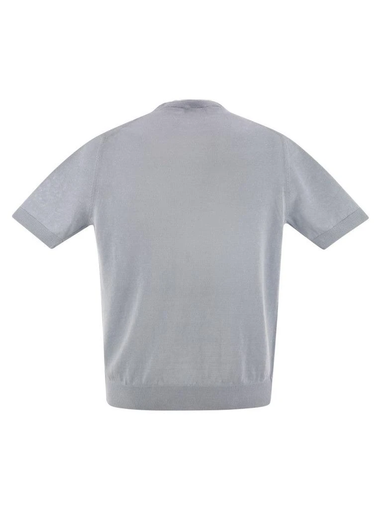 Peserico T-Shirt In Linen And Cotton Yarn 2