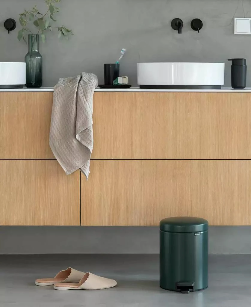 Brabantia New Icon Step on Trash Can, 1.3 Gallon, 5 Liter 6
