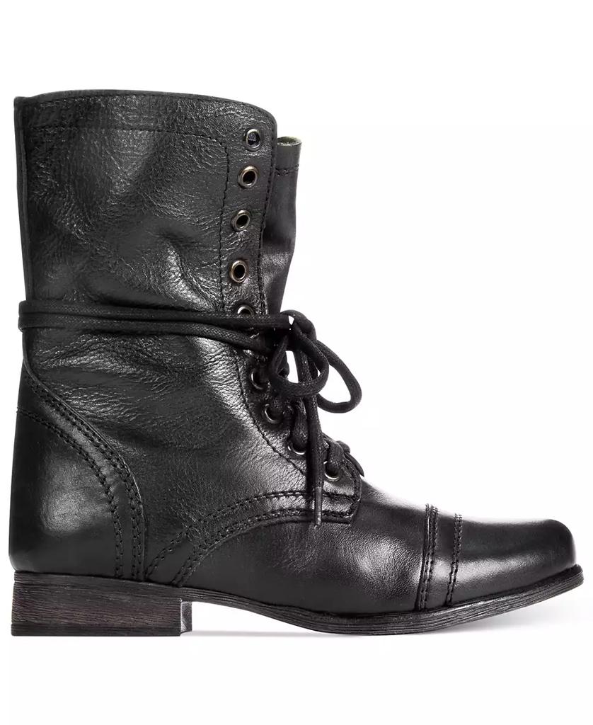 Steve Madden Women's Troopa Lace-up Combat Boots
