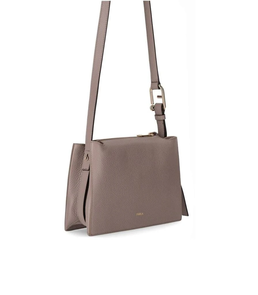 Furla Furla Nuvola S Stucco Gray Crossbody Bag 3